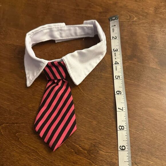 Dog Shirt Collar and Tie - Picture 2 of 2